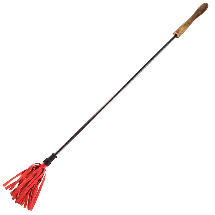 Rouge Garments Rouge Garments Riding Crop With Wooden Handle Red Vibrators