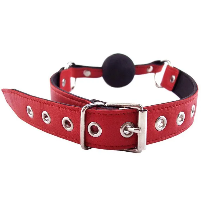 Rouge Garments Vibrators Rouge Garments Ball Gag Red