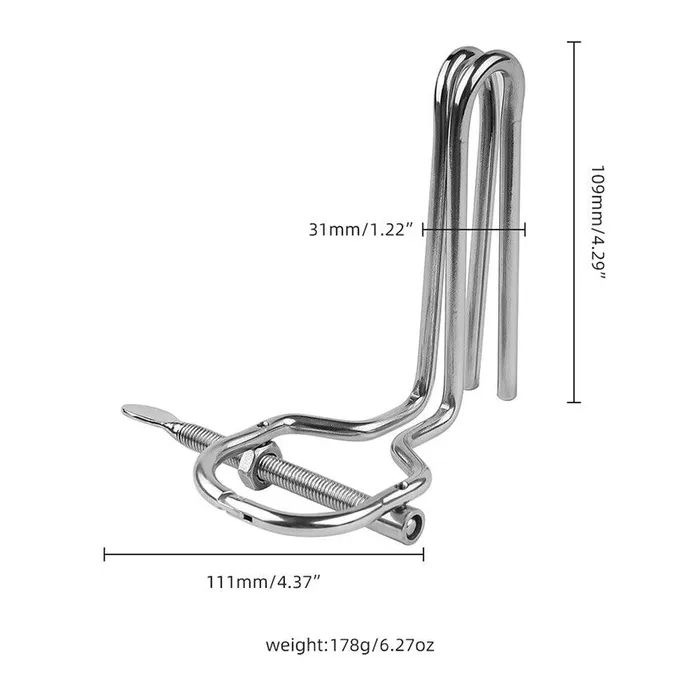 RY Male Sex Toys BDSM Premium Metal Speculum Anal Plug Vaginal Dilator Hollow Extender