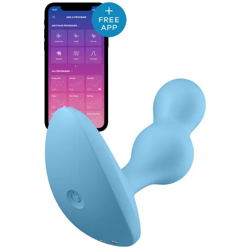 Satisfyer Deep Diver Connect App Light Blue Satisfyer Vibrators