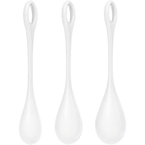 Satisfyer Yoni Power 1 Kegel Balls WHITE 3PIECE SET Satisfyer Female Sex Toys