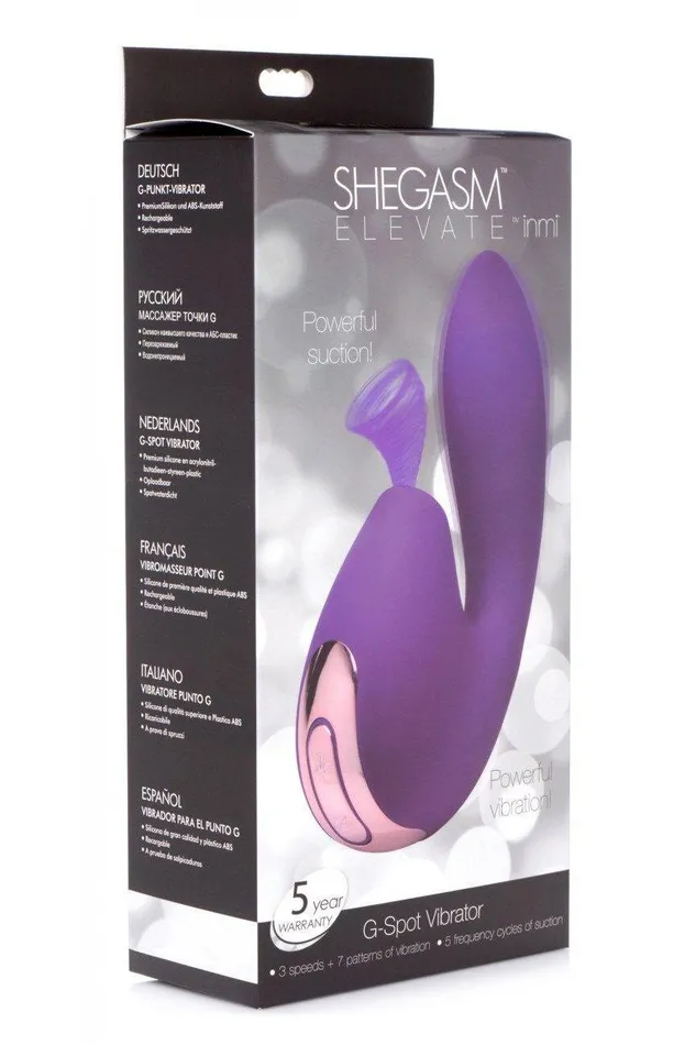 Sex On the Go Vibrators Shegasm Elevate GSpot Vibrator