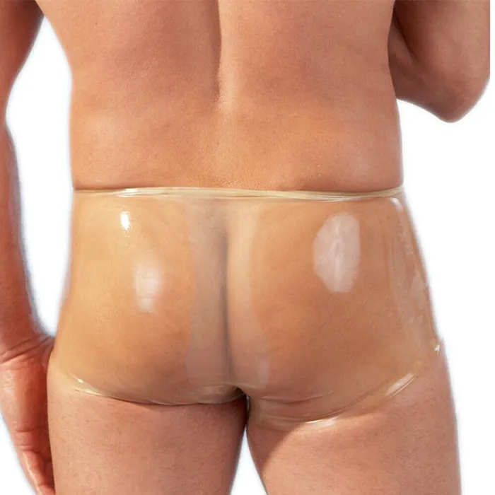 The Late X Male Sex Toys Latex Boxers With Penis Sleeve Clear The Late X Male Sex Toys Latex Boxers With Penis Sleeve Clear