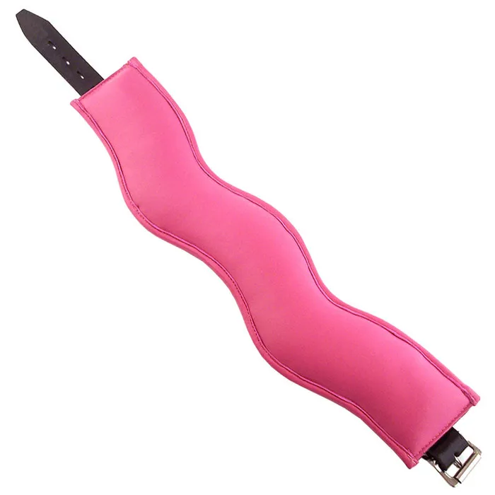 Vibrators Rouge Garments Rouge Garments Black And Pink Padded Posture Collar