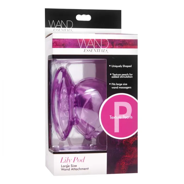 XR Brands Female Sex Toys XR Wand Essentials Lily Pod Stimulating Wand Attachment XR Brands Female Sex Toys XR Wand Essentials Lily Pod Stimulating Wand Attachment